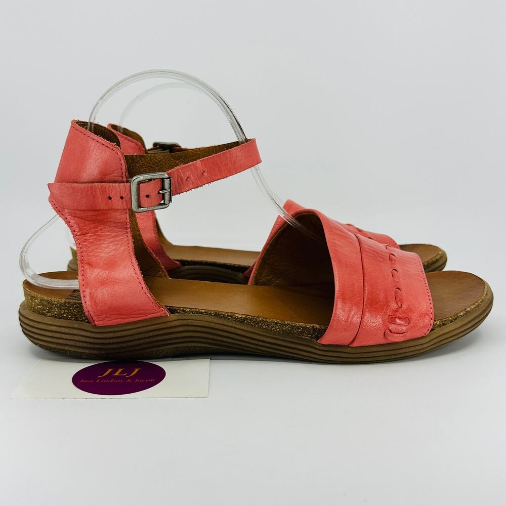 Miz Mooz Women's Marabel Azalea Leather Sandals Size 42 EU/ 10.5-11 US